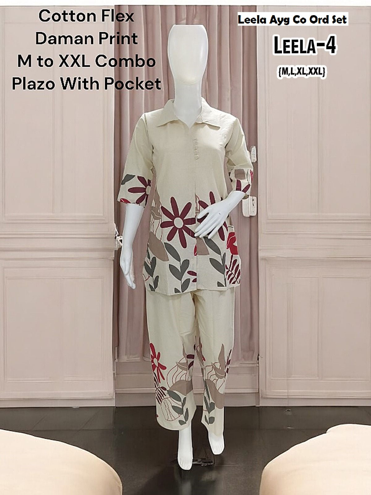 Leela Ayg Cotton Co Ord Set Supplier