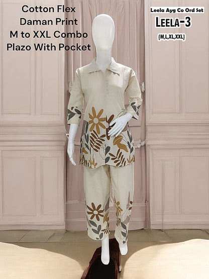 Leela Ayg Cotton Co Ord Set Supplier