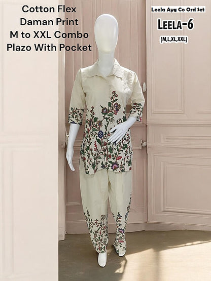 Leela Ayg Cotton Co Ord Set Supplier