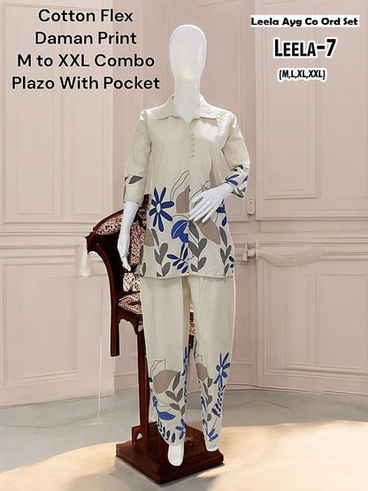 Leela Ayg Cotton Co Ord Set Supplier