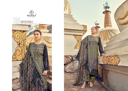 Leela Rupali Viscose Pashmina Suits Wholesaler Gujarat