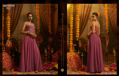 Leela Vol 1 Navratri Collection Dresstive Georgette Top Bottom Set Wholesale
