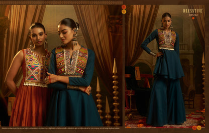 Leela Vol 2 Navratri Collection Dresstive Mul Cotton Kurti Bottom Set Exporter Gujarat