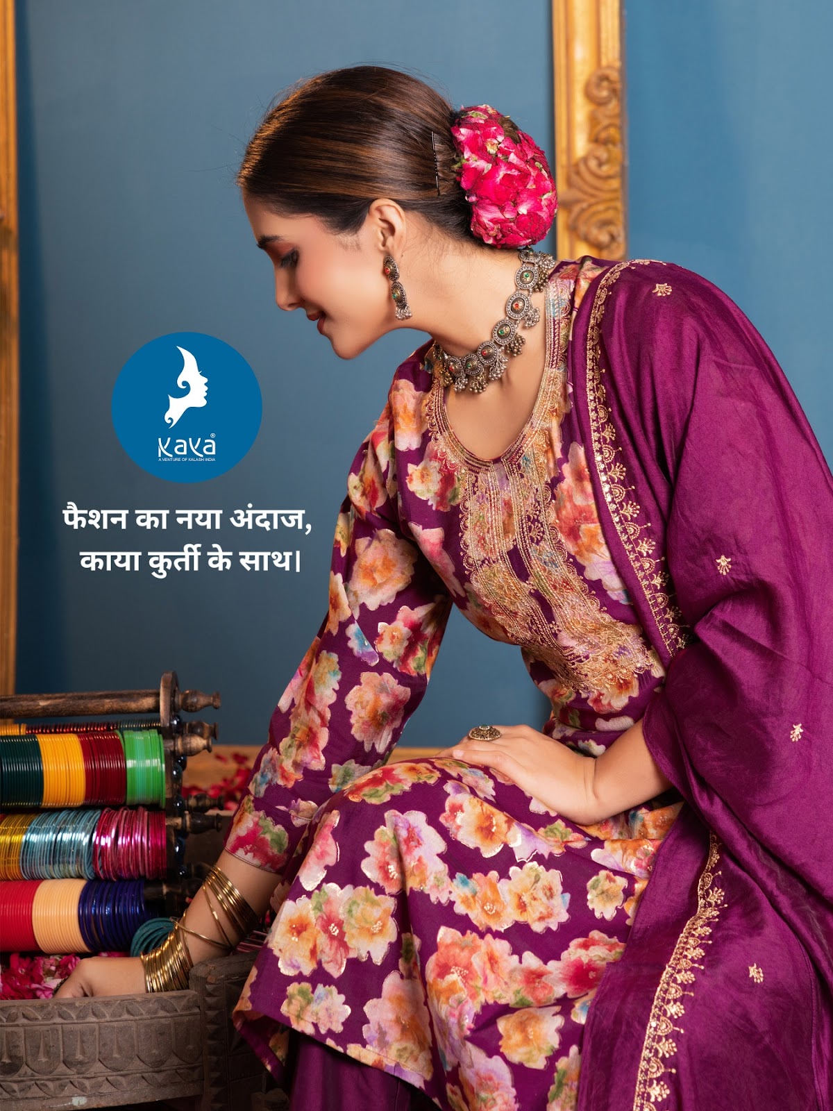 Leelavati 3 Kaya Chanderi Readymade Pant Style Suits Exporter