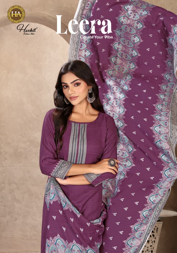 Leera Harshit Fashion Pashmina Suits Wholesale Price