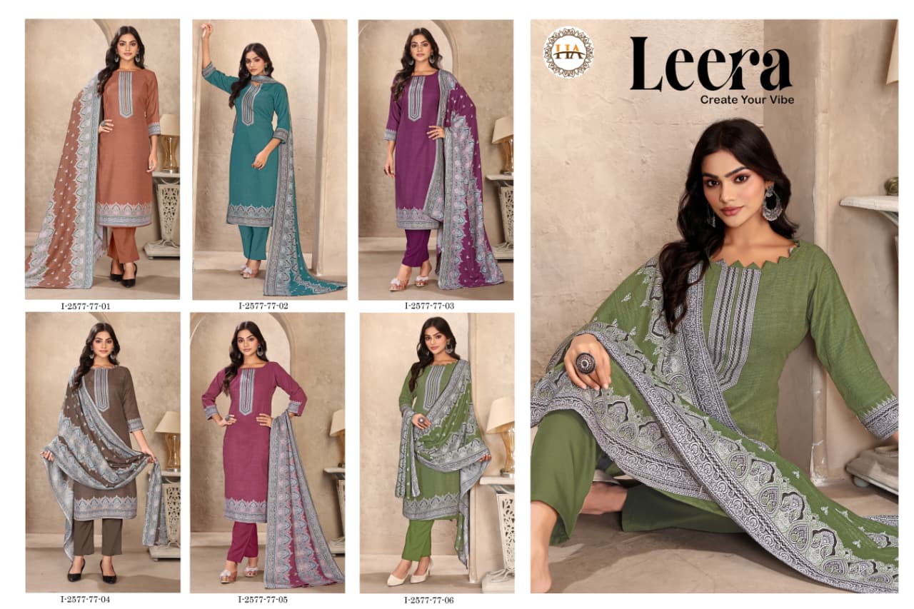 Leera Harshit Fashion Pashmina Suits Wholesale Price