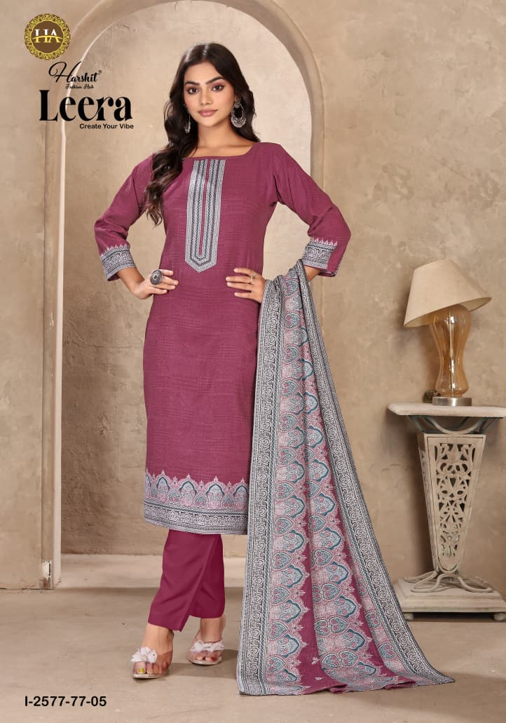 Leera Harshit Fashion Pashmina Suits Wholesale Price
