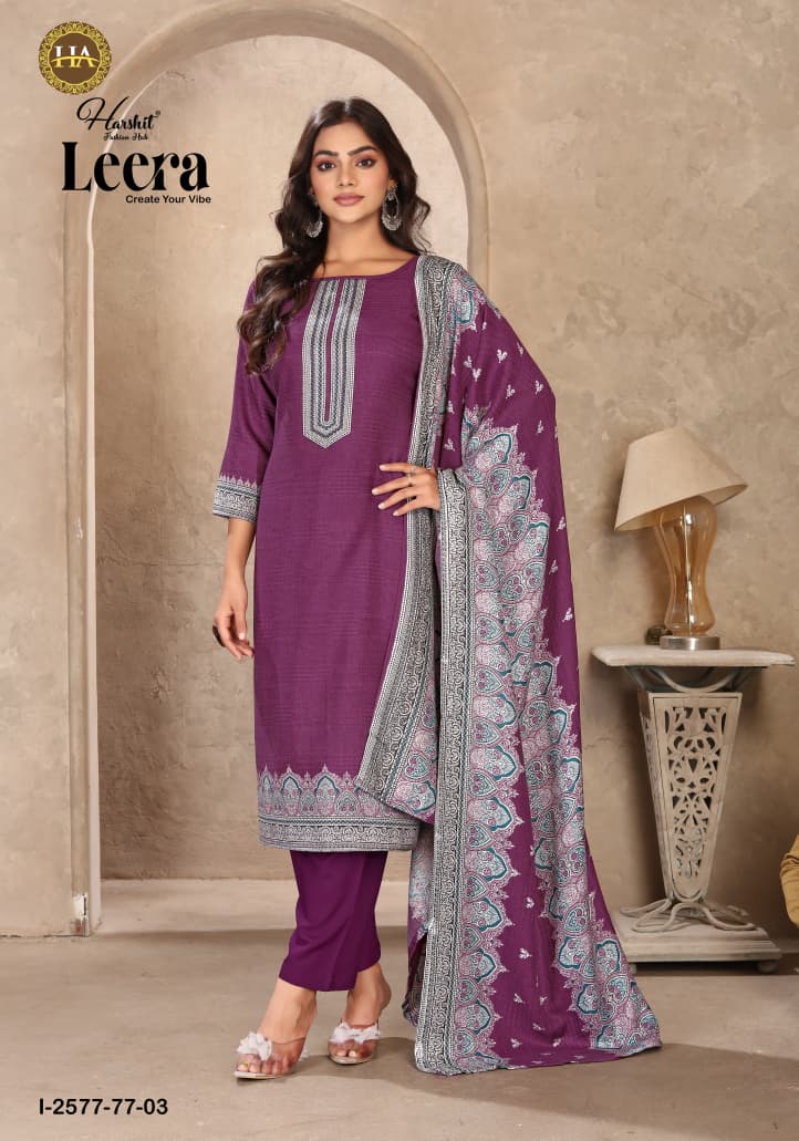 Leera Harshit Fashion Pashmina Suits Wholesale Price