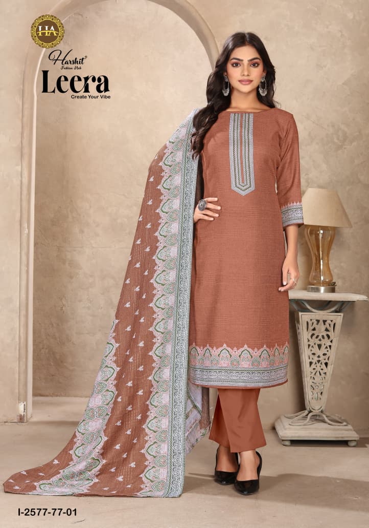 Leera Harshit Fashion Pashmina Suits Wholesale Price
