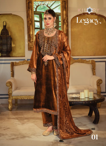 Legacy Kilory Velvet Suits Wholesale