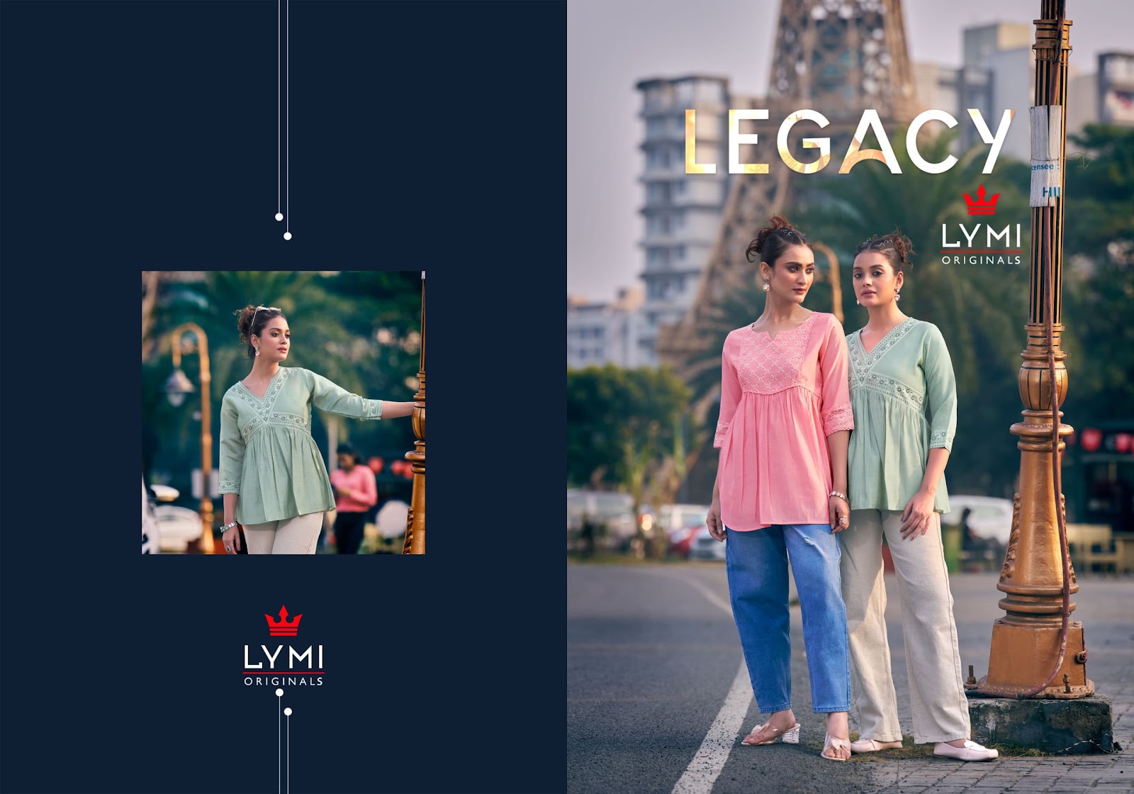Legacy Lymi Silk Stylish Tops Manufacturer Gujarat
