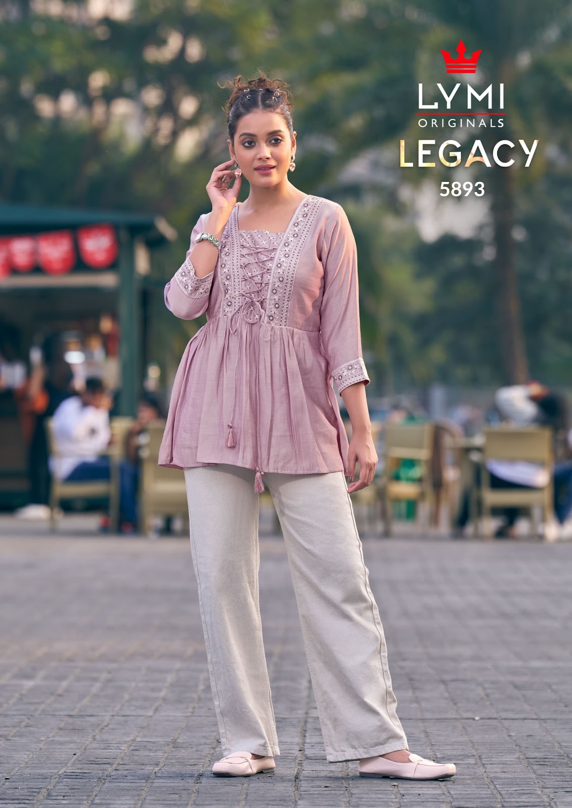 Legacy Lymi Silk Stylish Tops Manufacturer Gujarat