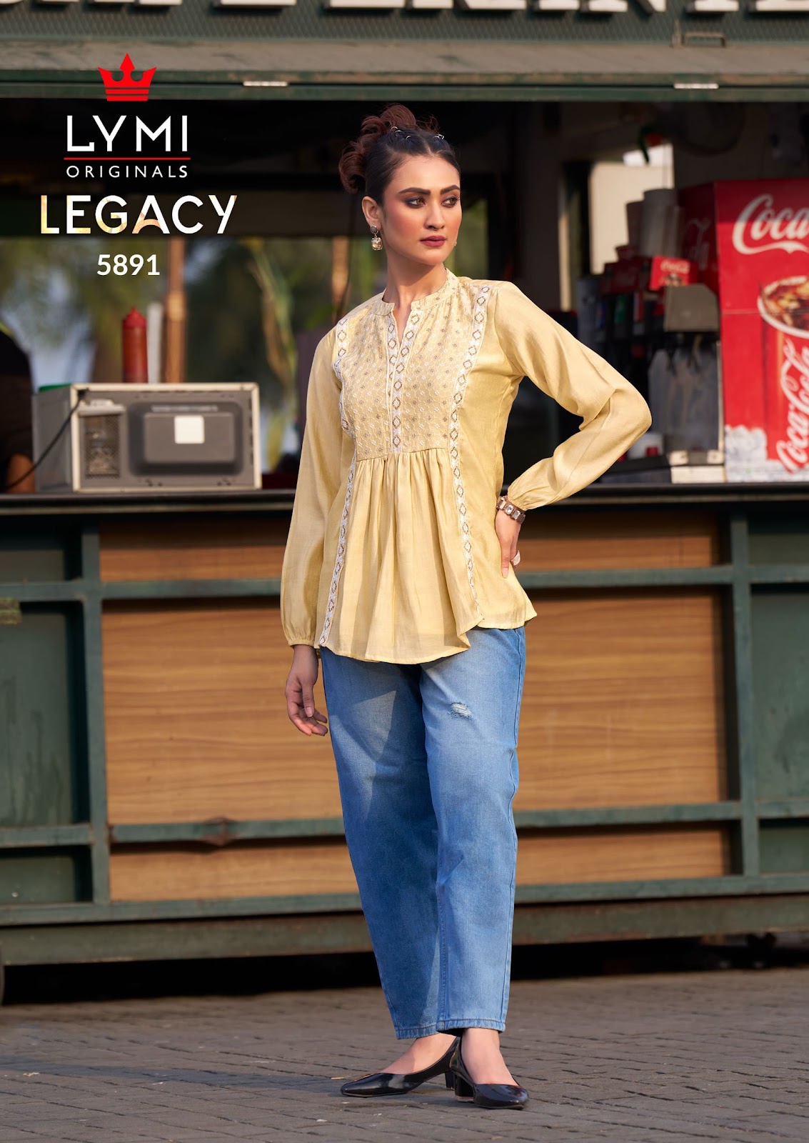 Legacy Lymi Silk Stylish Tops Manufacturer Gujarat