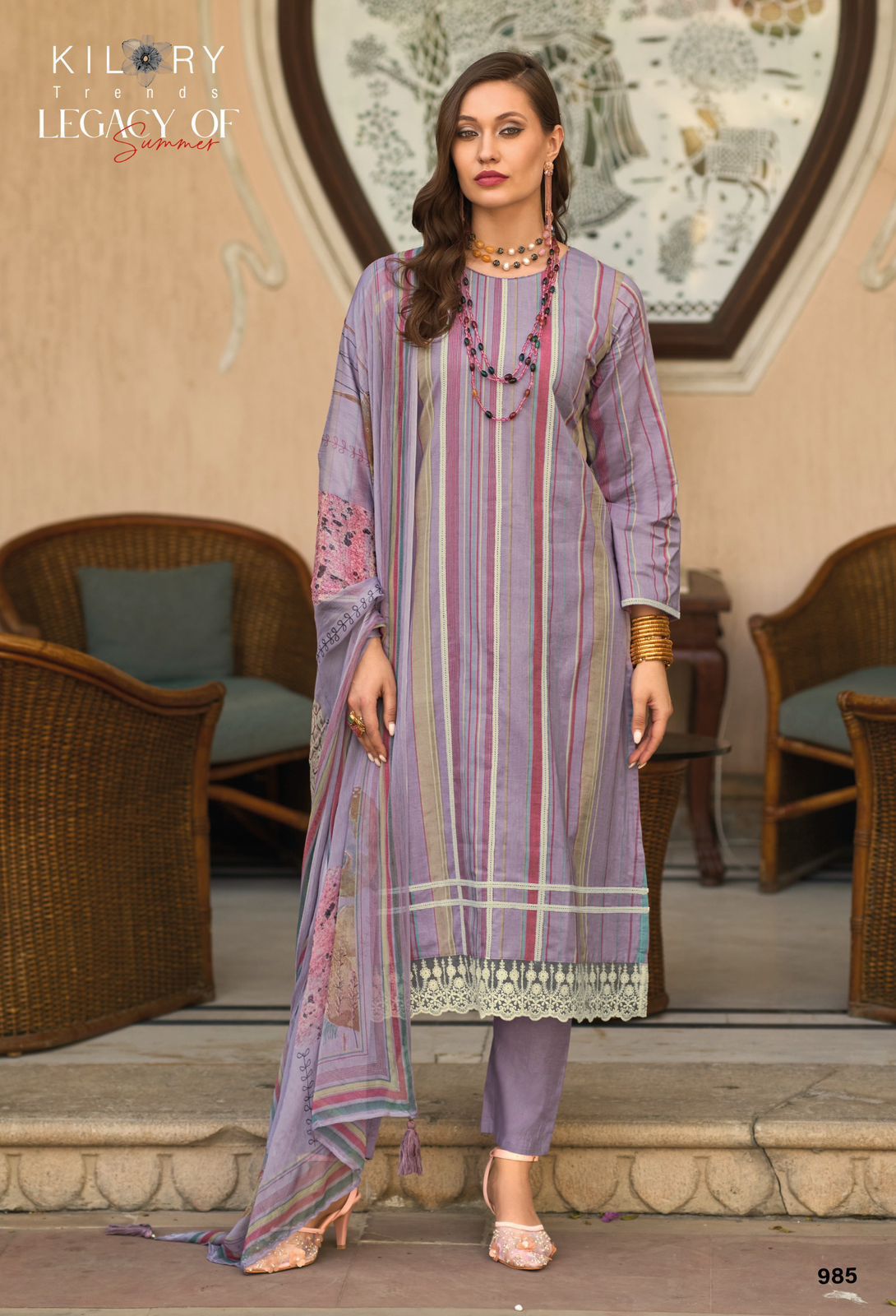 Legacy Of Summer Kilory Lawn Cotton Pant Style Suits