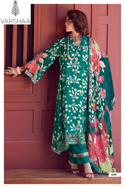 Legend Varshaa Viscose Muslin Pant Style Suits Wholesale
