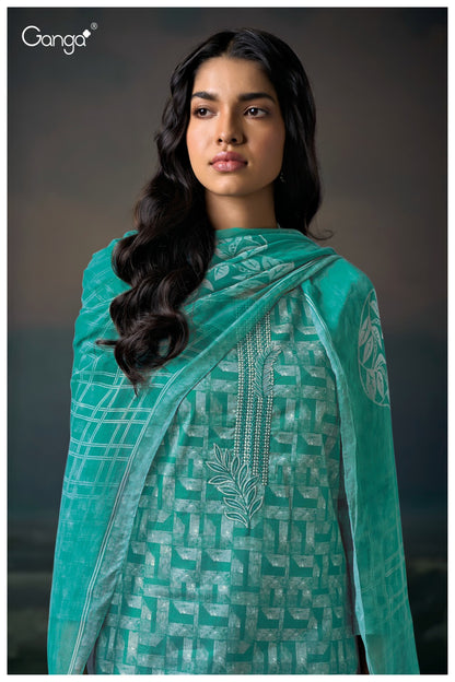 Legeto 3643 Ganga Premium Cotton Pant Style Suits Wholesaler Ahmedabad