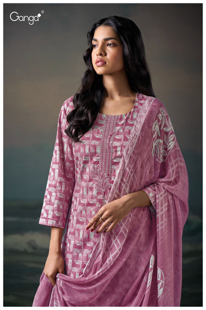 Legeto 3643 Ganga Premium Cotton Pant Style Suits Wholesaler Ahmedabad