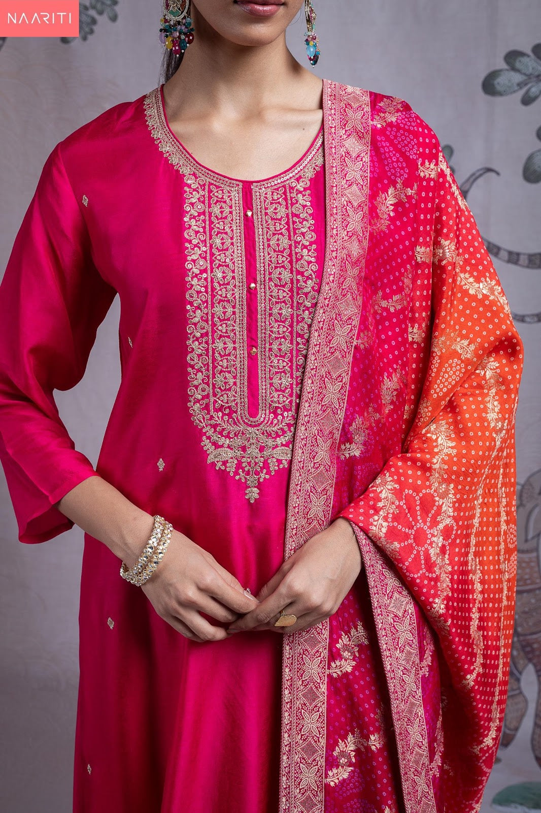 Lehar Naariti Russian Silk Pant Style Suits Wholesale Price