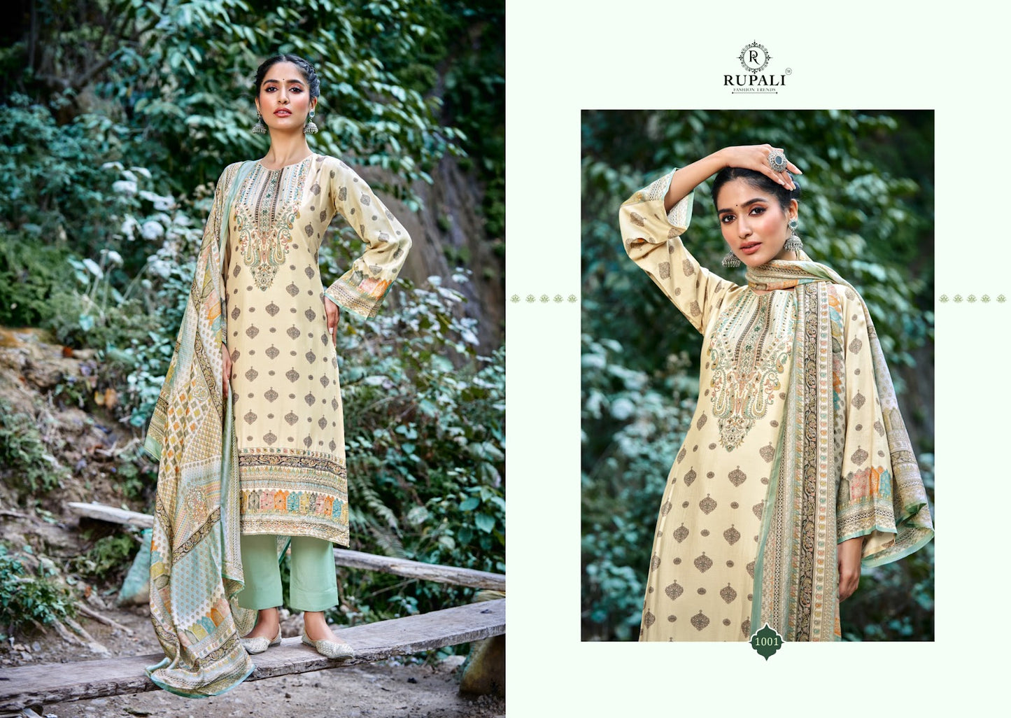Lehar Rupali Muslin Pant Style Suits Wholesale Price