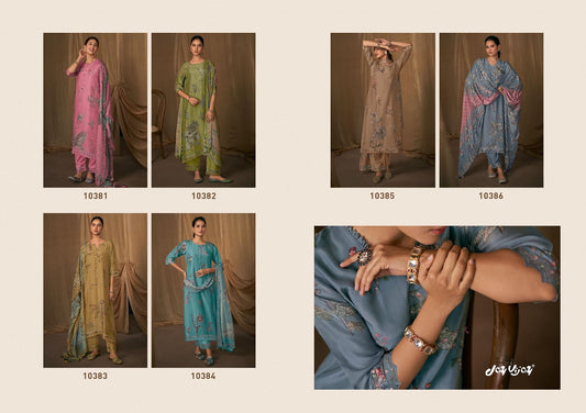 Lehr Jay Vijay Pure Bemberg Pant Style Suits Exporter Ahmedabad