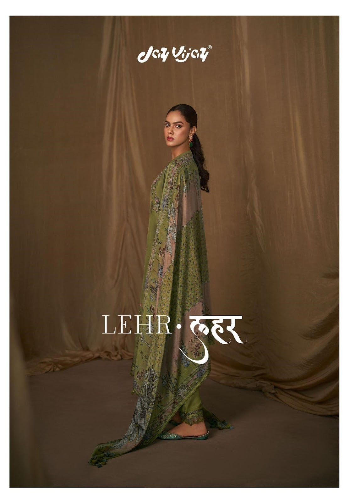 Lehr Jay Vijay Pure Bemberg Pant Style Suits Exporter Ahmedabad