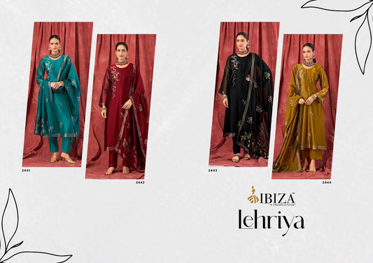 Lehriya Ibiza Banglori Silk Pant Style Suits Wholesale Price