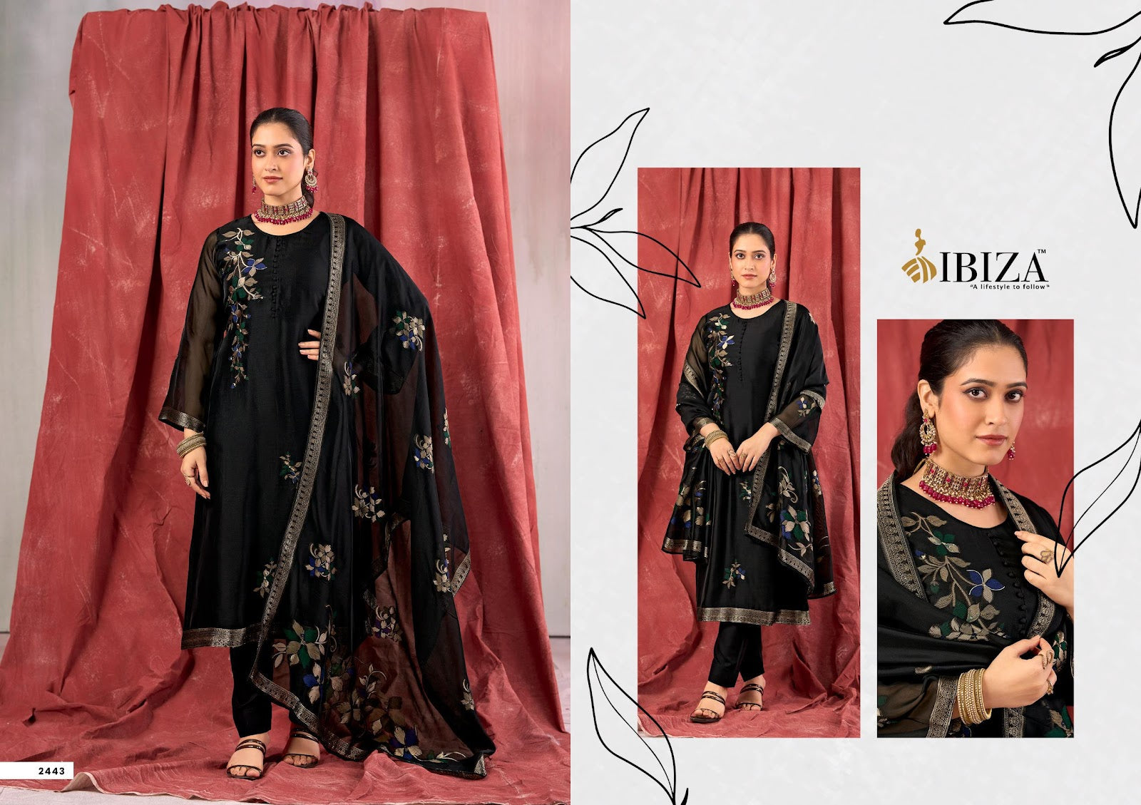 Lehriya Ibiza Banglori Silk Pant Style Suits Wholesale Price