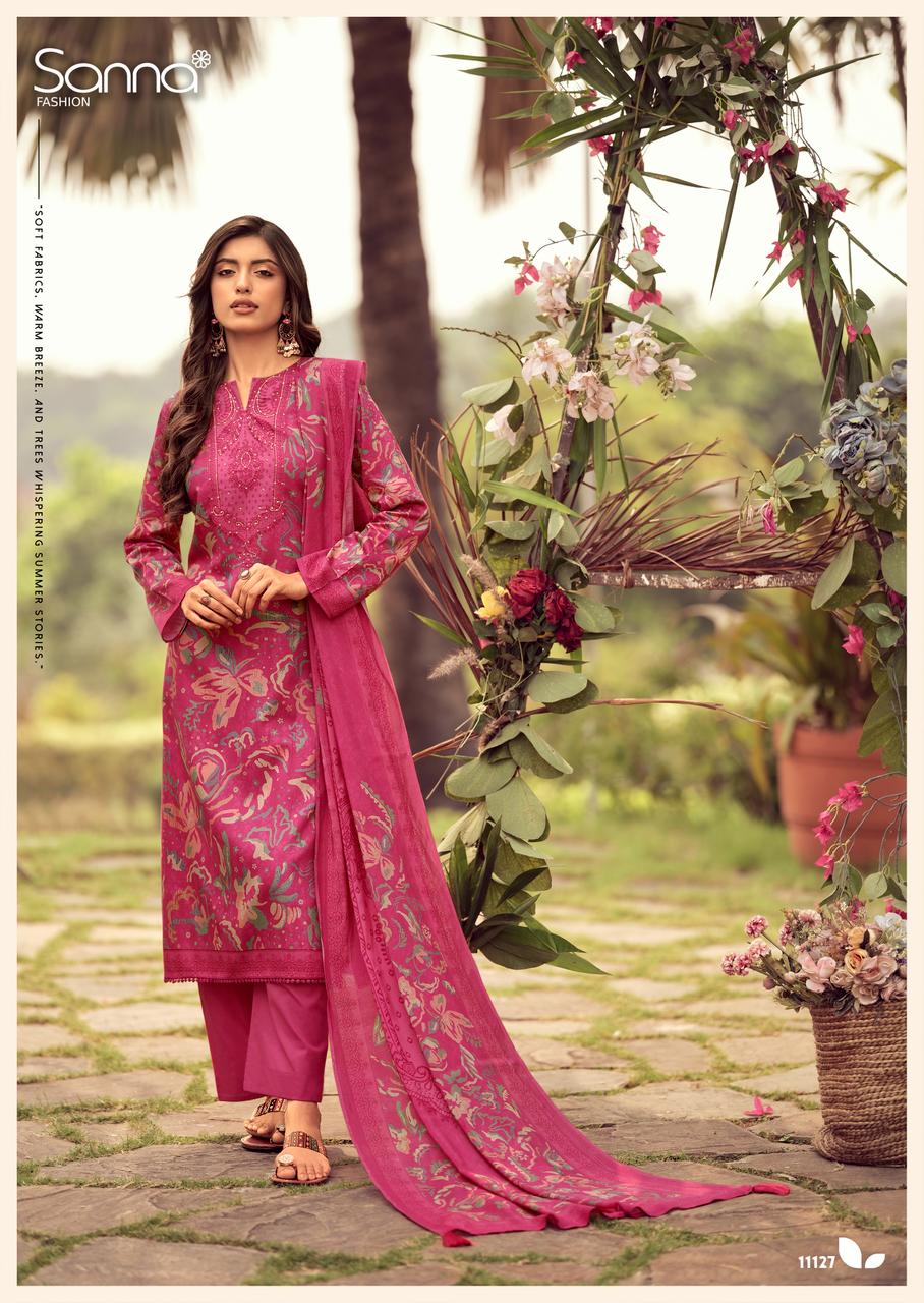 Leif Sanna Fashion Jam Cotton Pant Style Suits Manufacturer India
