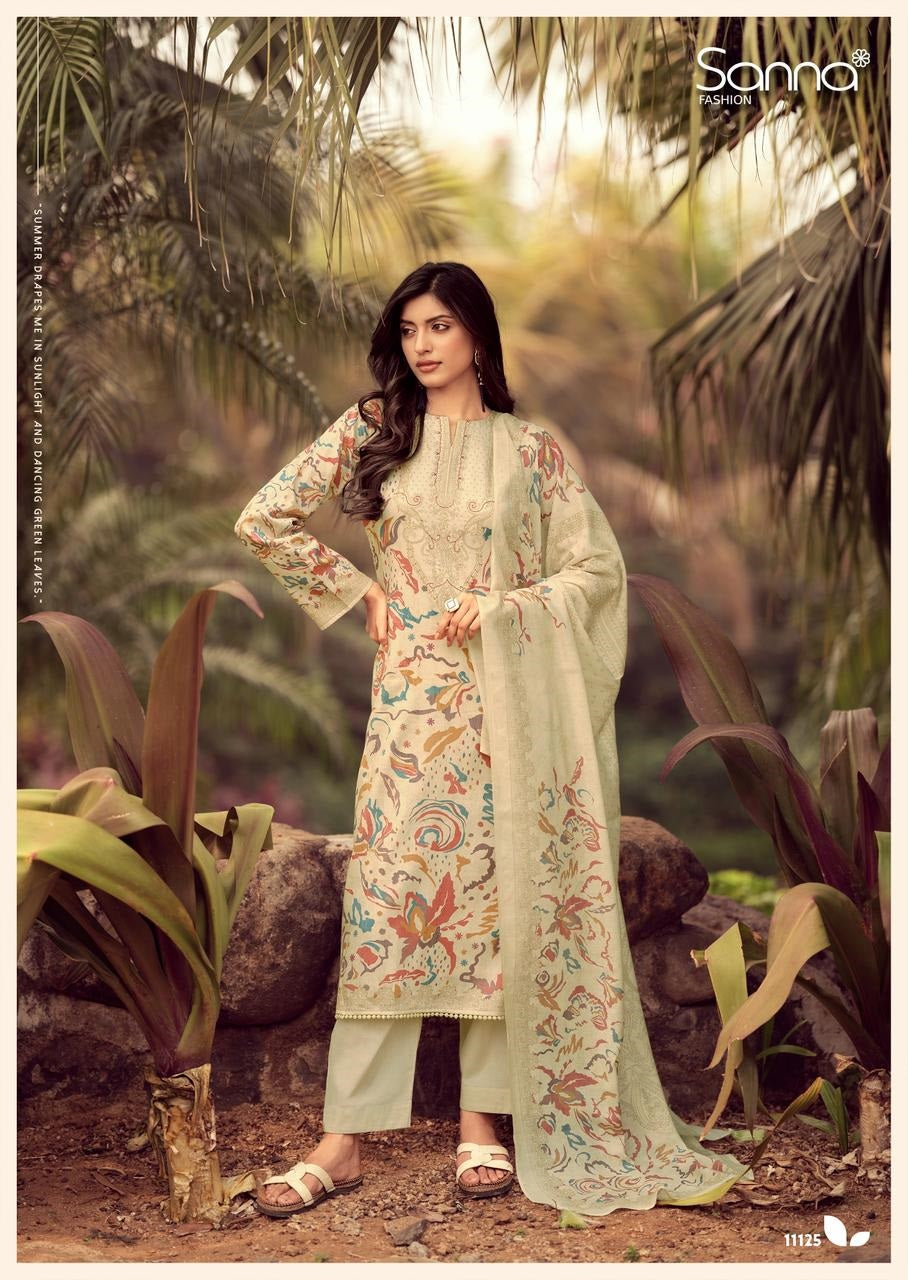 Leif Sanna Fashion Jam Cotton Pant Style Suits Manufacturer India