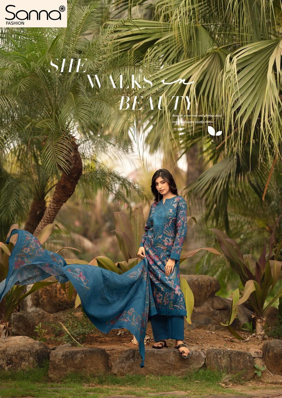 Leif Sanna Fashion Jam Cotton Pant Style Suits Manufacturer India