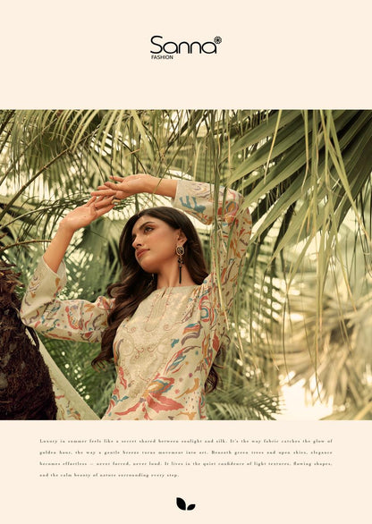 Leif Sanna Fashion Jam Cotton Pant Style Suits Manufacturer India