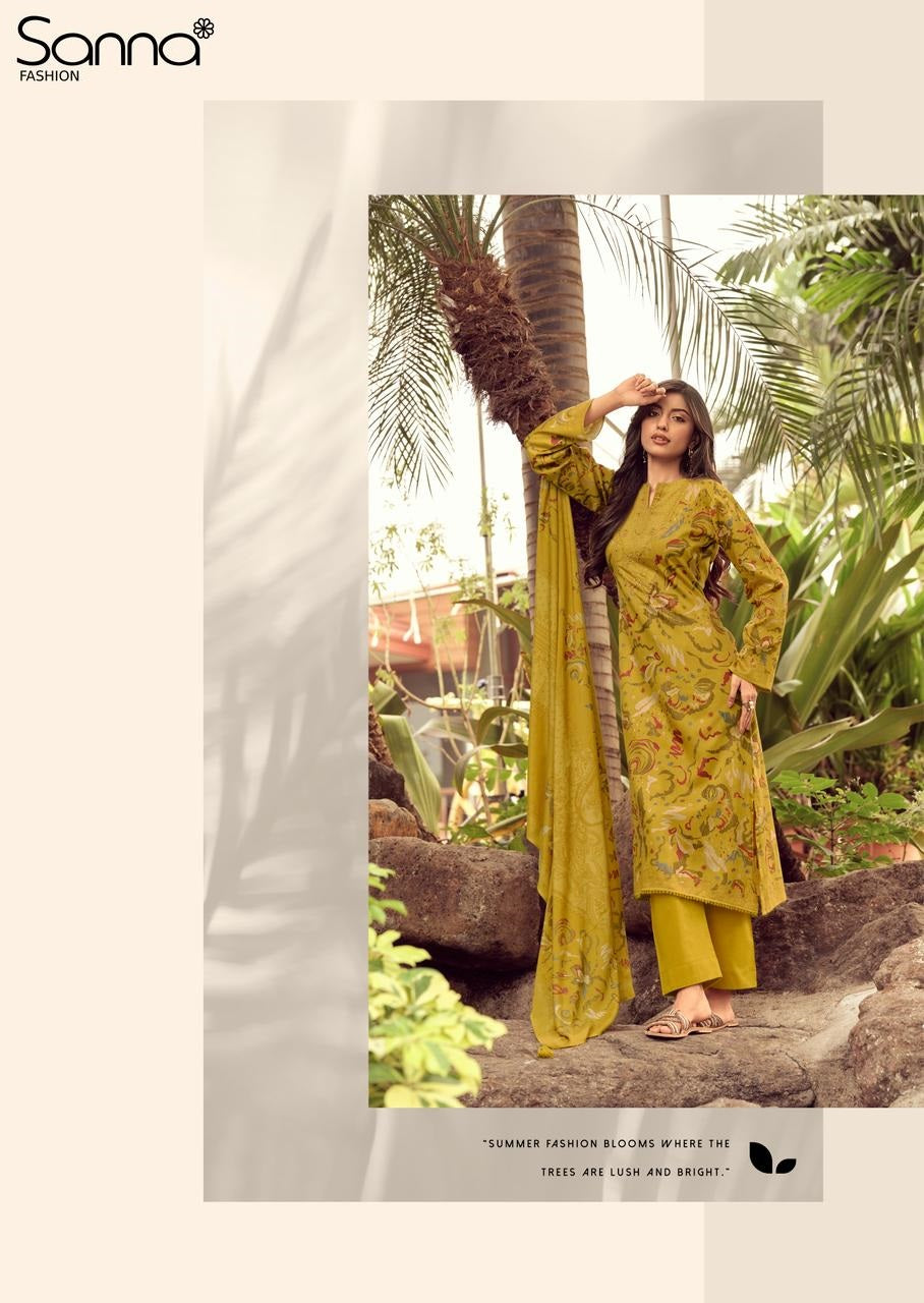 Leif Sanna Fashion Jam Cotton Pant Style Suits Manufacturer India