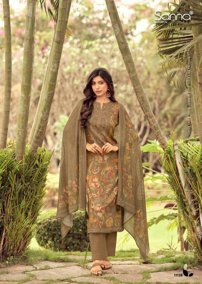 Leif Sanna Fashion Jam Cotton Pant Style Suits Manufacturer India