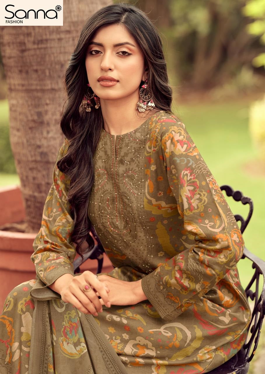 Leif Sanna Fashion Jam Cotton Pant Style Suits Manufacturer India