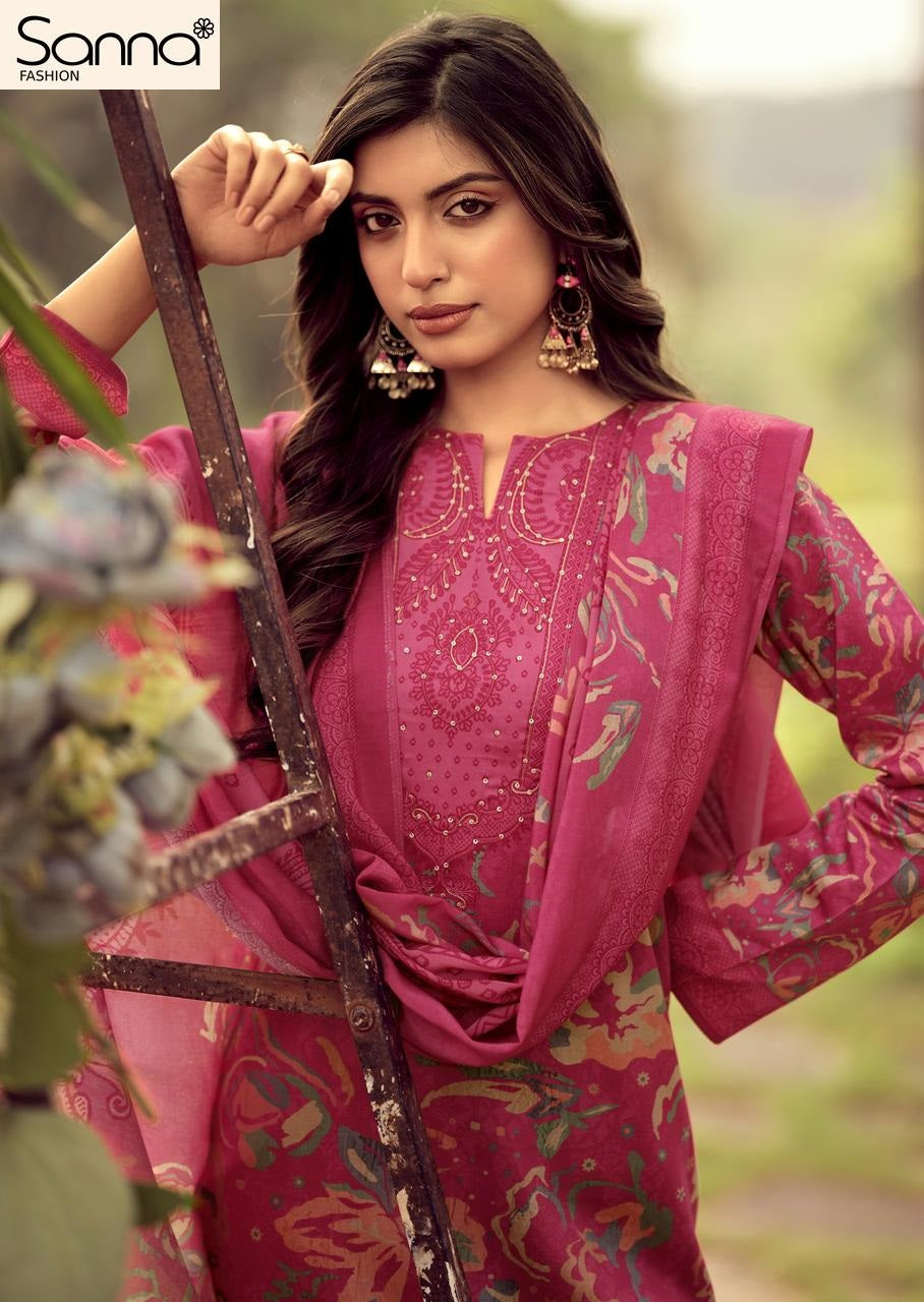 Leif Sanna Fashion Jam Cotton Pant Style Suits Manufacturer India