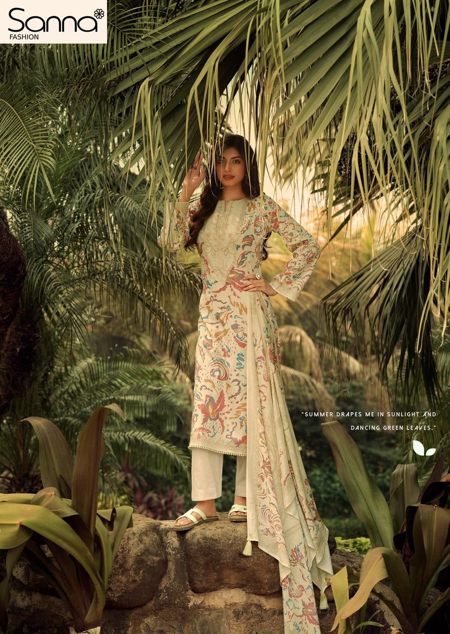 Leif Sanna Fashion Jam Cotton Pant Style Suits Manufacturer India
