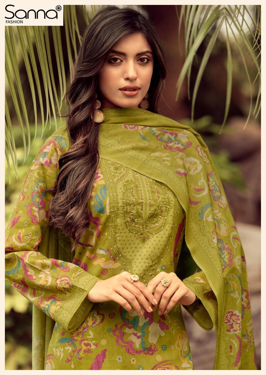 Leif Sanna Fashion Jam Cotton Pant Style Suits Manufacturer India