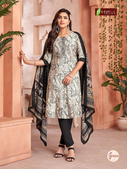 Lekha Hetvi Chanderi Modal Readymade Pant Style Suits Supplier Ahmedabad