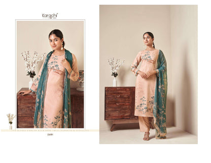 Lekha Kesar Karachi Prints Cambric Pant Style Suits Wholesaler Gujarat