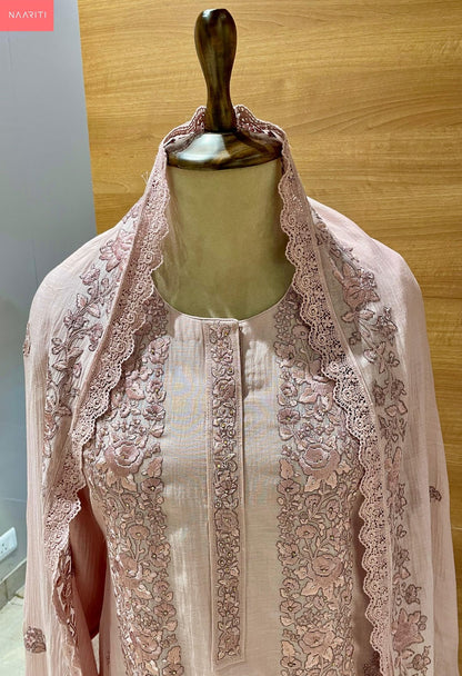 Lekha Naariti Mul Chanderi Salwar Suits Exporter Gujarat
