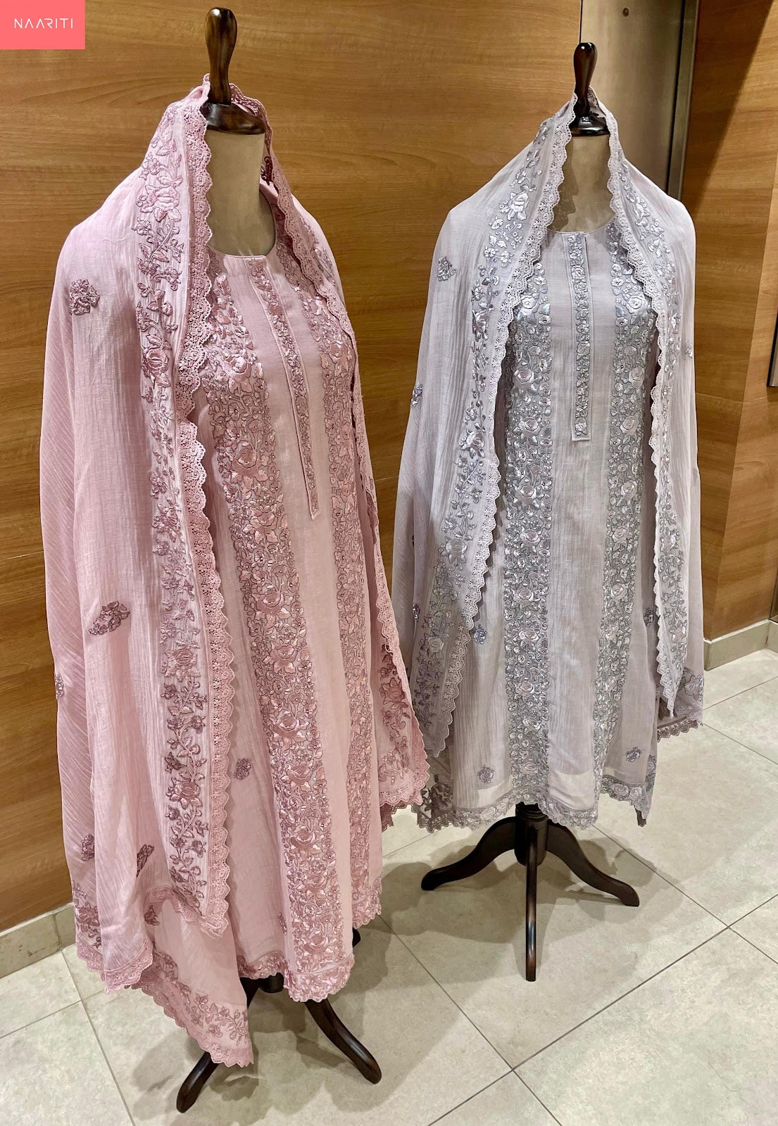 Lekha Naariti Mul Chanderi Salwar Suits Exporter Gujarat