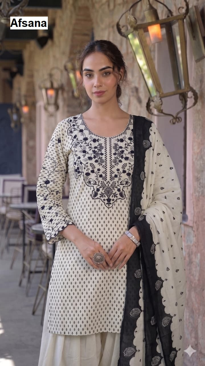 Lemika Afsana Cambric Cotton Pakistani Readymade Suits Exporter