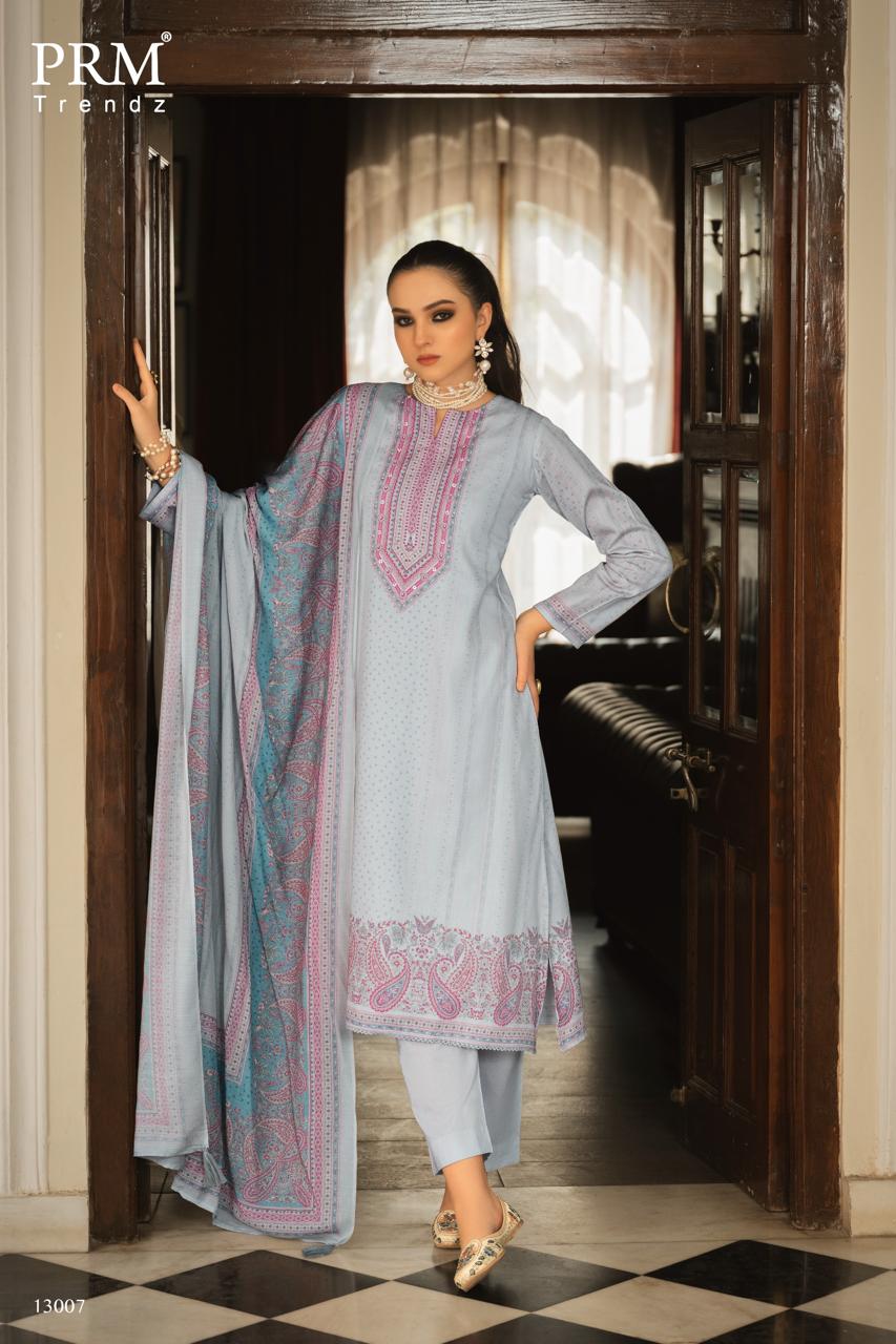 Leora Prm Trendz Jam Silk Pant Style Suits Supplier
