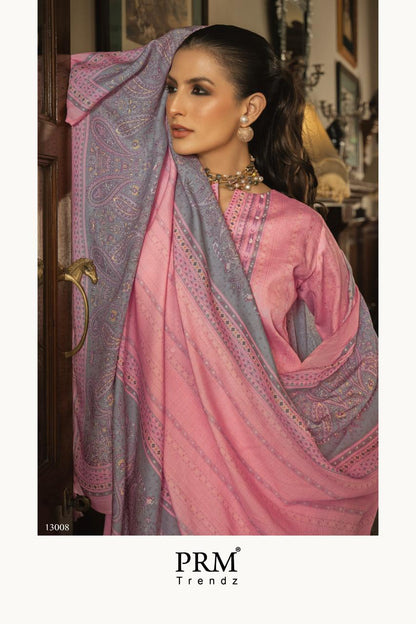 Leora Prm Trendz Jam Silk Pant Style Suits Supplier