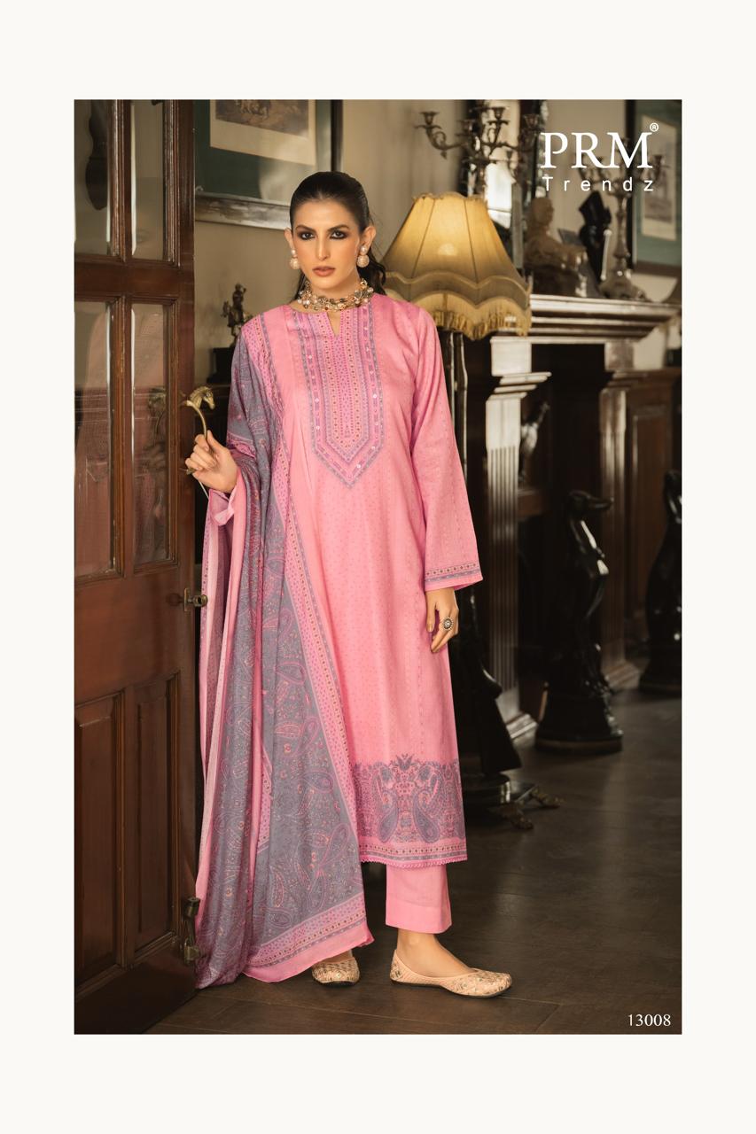 Leora Prm Trendz Jam Silk Pant Style Suits Supplier