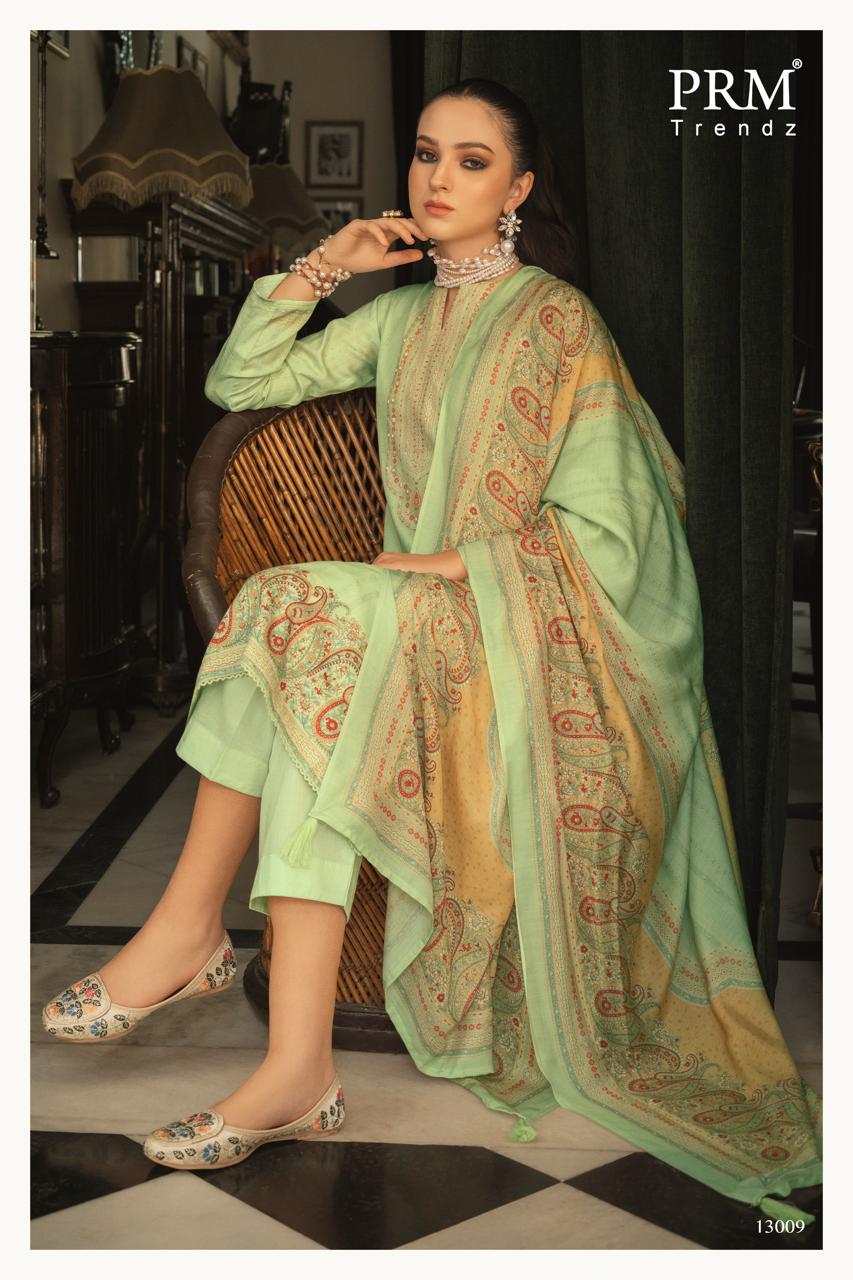 Leora Prm Trendz Jam Silk Pant Style Suits Supplier