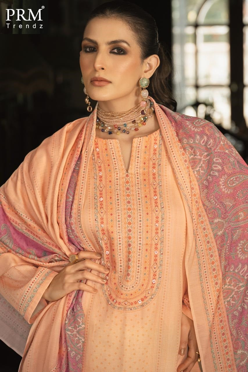 Leora Prm Trendz Jam Silk Pant Style Suits Supplier