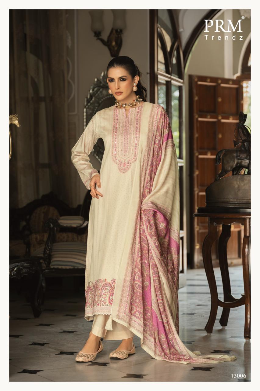 Leora Prm Trendz Jam Silk Pant Style Suits Supplier