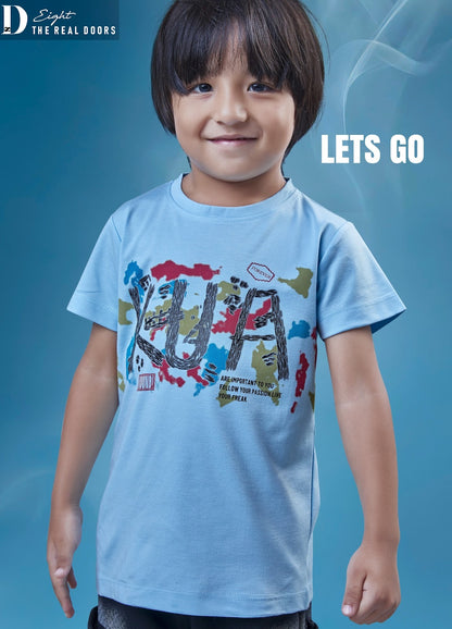Lets Gooo 299-300 D-8 Imported Boys Tshirt Wholesale Price