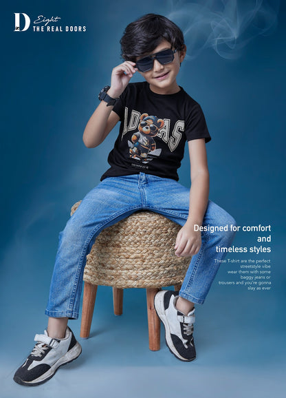 Lets Gooo 299-300 D-8 Imported Boys Tshirt Wholesale Price